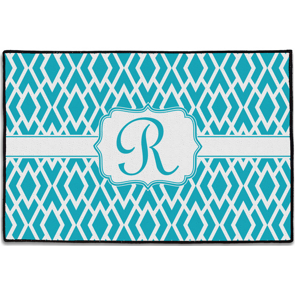 Geometric Diamond Personalized Door Mat - 36x24 (APPROVAL)