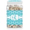 Geometric Diamond Dog Treat Jar (Personalized)