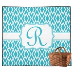 Geometric Diamond Outdoor Picnic Blanket (Personalized)