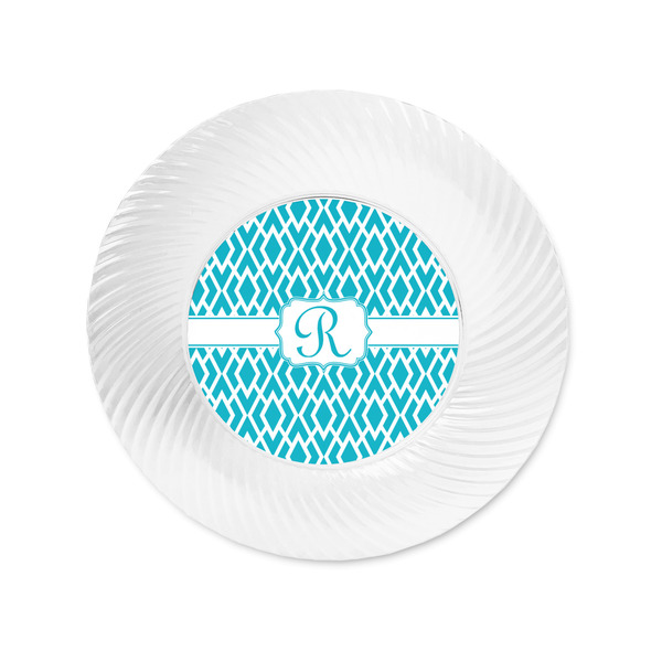 Geometric Diamond Plastic Party Appetizer & Dessert Plates - Approval
