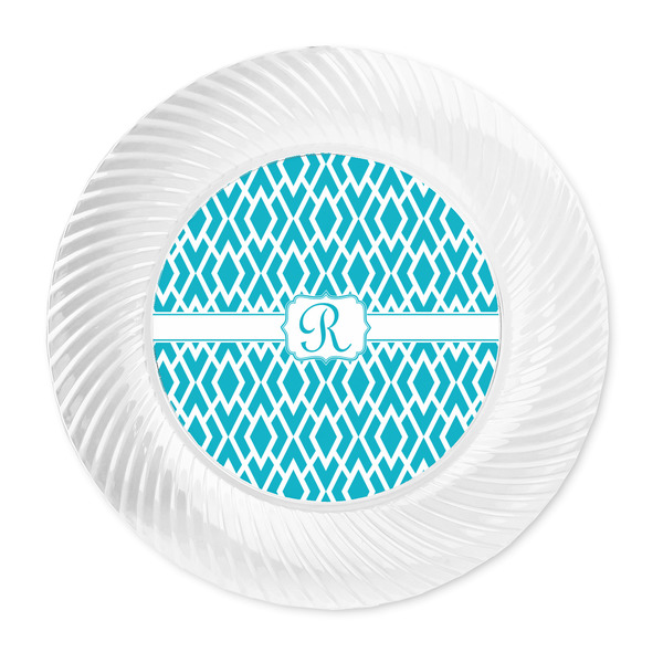 Geometric Diamond Plastic Party Dinner Plates - Approval