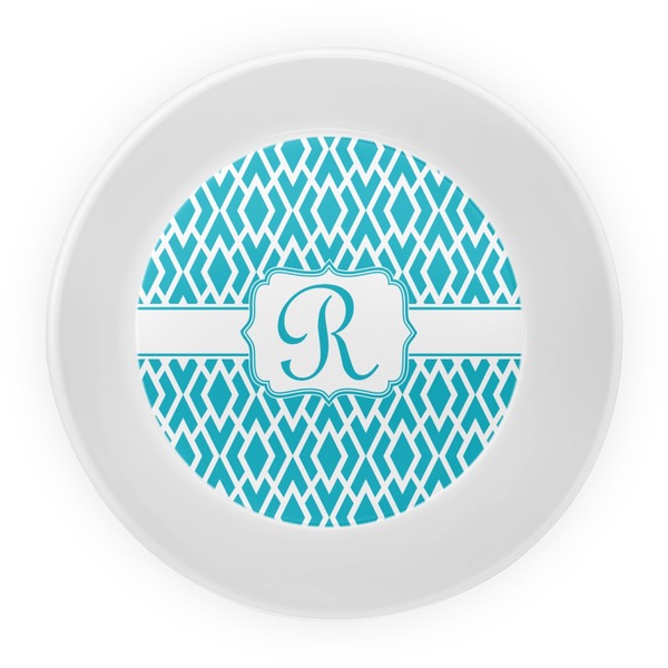 Geometric Diamond Melamine Bowl - Center