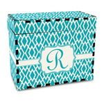 Geometric Diamond Wood Recipe Box - Full Color Print (Personalized)