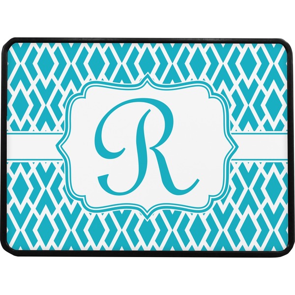 Geometric Diamond Rectangular Trailer Hitch Cover (Personalized)