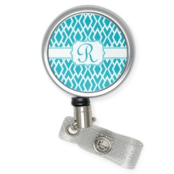 Geometric Diamond Retractable Badge Reel (Personalized)