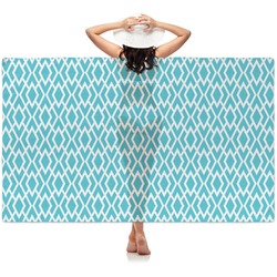 Geometric Diamond Sheer Sarong
