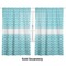 Geometric Diamond Sheer Curtains