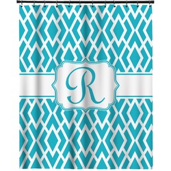 Geometric Diamond Extra Long Shower Curtain - 70"x84" (Personalized)