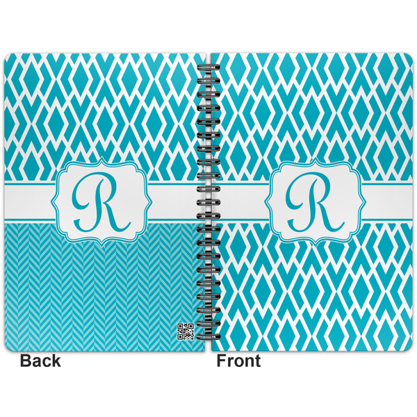 Geometric Diamond Spiral Journal 7 x 10 - Apvl