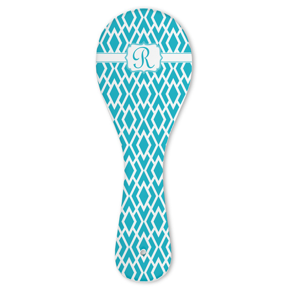 Custom Geometric Diamond Ceramic Spoon Rest (Personalized)