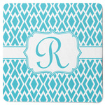 Geometric Diamond Square Rubber Backed Coaster (Personalized)