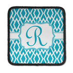Geometric Diamond Iron On Square Patch w/ Initial