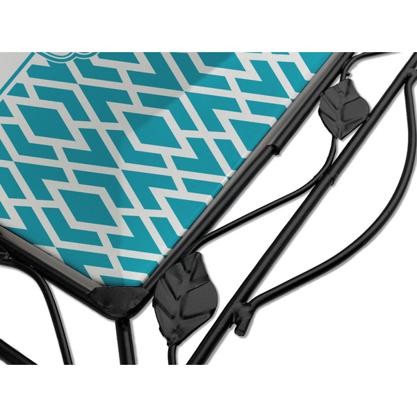 Geometric Diamond Square Trivet - Detail