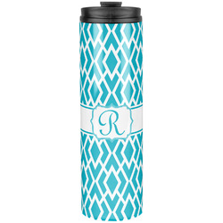 Geometric Diamond Stainless Steel Skinny Tumbler - 20 oz (Personalized)