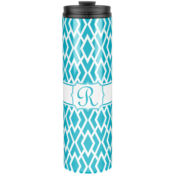 Geometric Diamond Stainless Steel Tumbler 20 Oz - Front