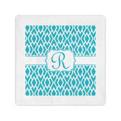 Geometric Diamond Cocktail Napkins (Personalized)