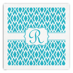 Geometric Diamond Paper Dinner Napkins (Personalized)