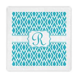 Geometric Diamond Decorative Paper Napkins (Personalized)