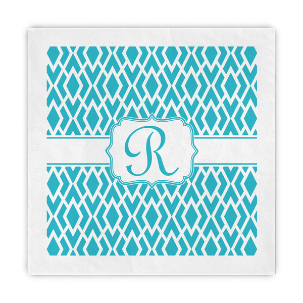Custom Geometric Diamond Standard Decorative Napkins (Personalized)