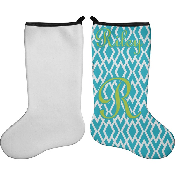 Geometric Diamond Stocking - Single-Sided - Approval