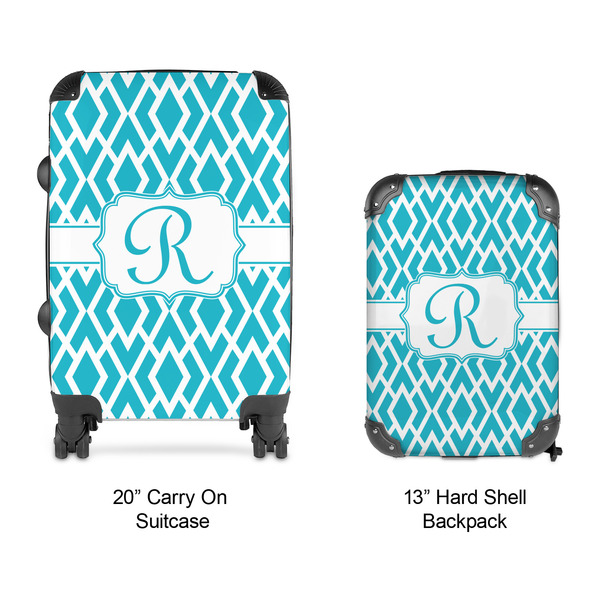 Geometric Diamond Suitcase Set 4 - APPROVAL