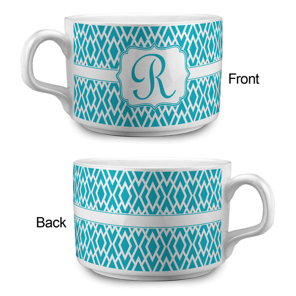 Geometric Diamond Tea Cup - Single Apvl