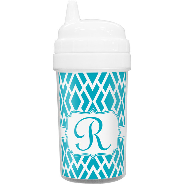 Custom Geometric Diamond Sippy Cup (Personalized)