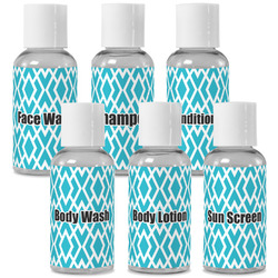 Geometric Diamond Travel Bottles (Personalized)