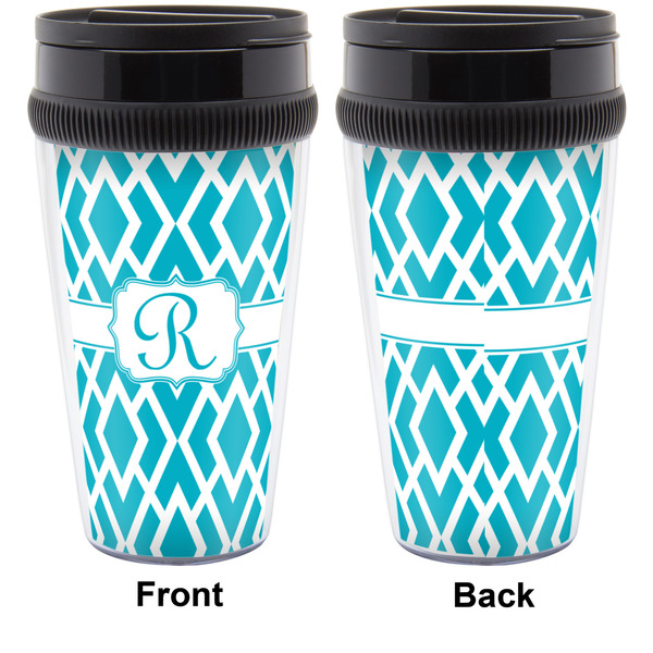 Geometric Diamond Travel Mug Approval (Personalized)
