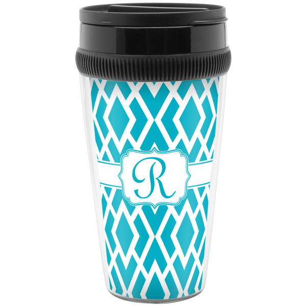 Custom Geometric Diamond Acrylic Travel Mug without Handle (Personalized)