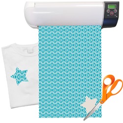 Geometric Diamond Heat Transfer Vinyl Sheet (12"x18")