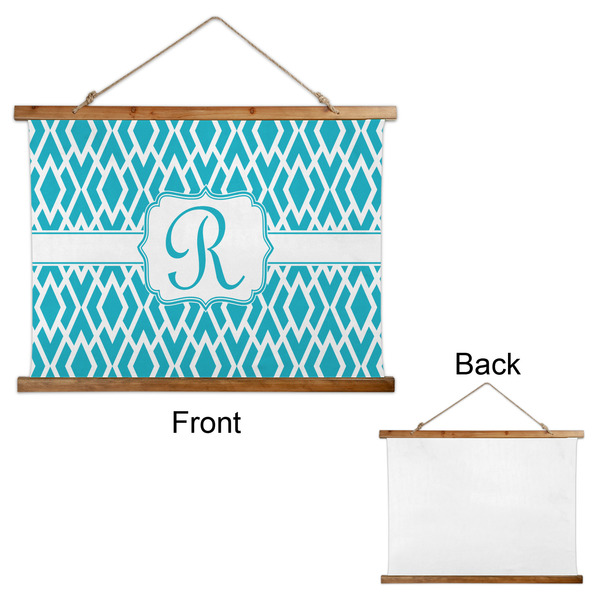 Geometric Diamond Wall Hanging Tapestry - Landscape - APPROVAL