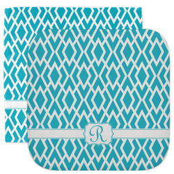 Geometric Diamond Facecloth / Wash Cloth (Personalized)