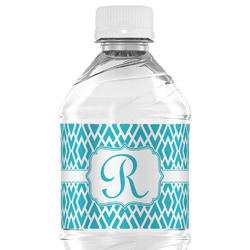 Geometric Diamond Water Bottle Labels - Custom Sized (Personalized)