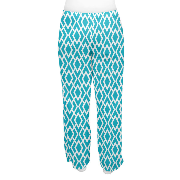 Geometric Diamond Women's Pj on model - Back