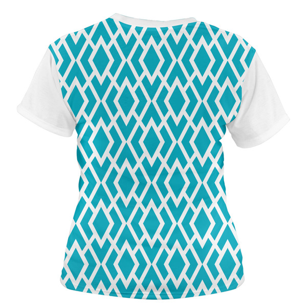Geometric Diamond Women's T-shirt Back