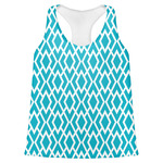 Geometric Diamond Womens Racerback Tank Top - 2X Large