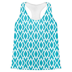 Geometric Diamond Womens Racerback Tank Top