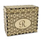 Geometric Diamond Wood Recipe Box - Laser Engraved (Personalized)