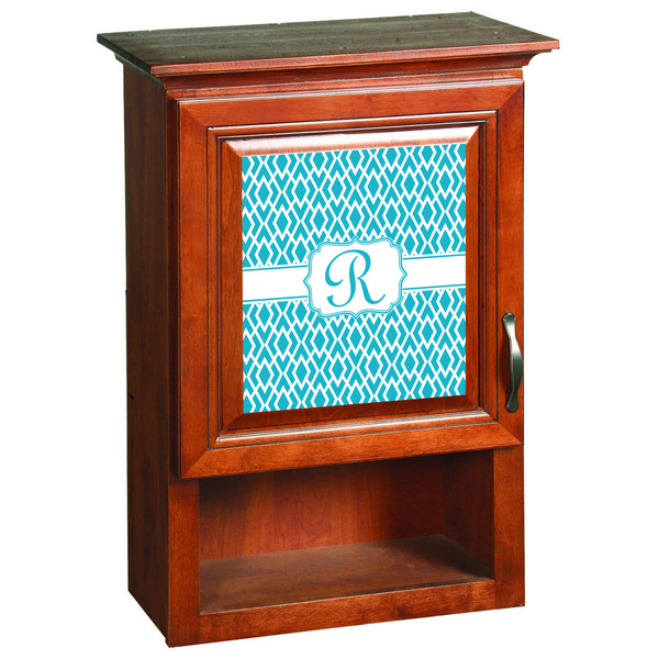 Geometric Diamond Wooden Cabinet Decal (Medium)