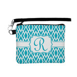 Geometric Diamond Wristlet ID Case w/ Initial