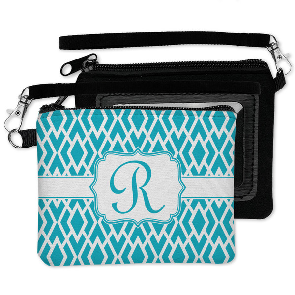 Geometric Diamond Wristlet ID Cases - MAIN