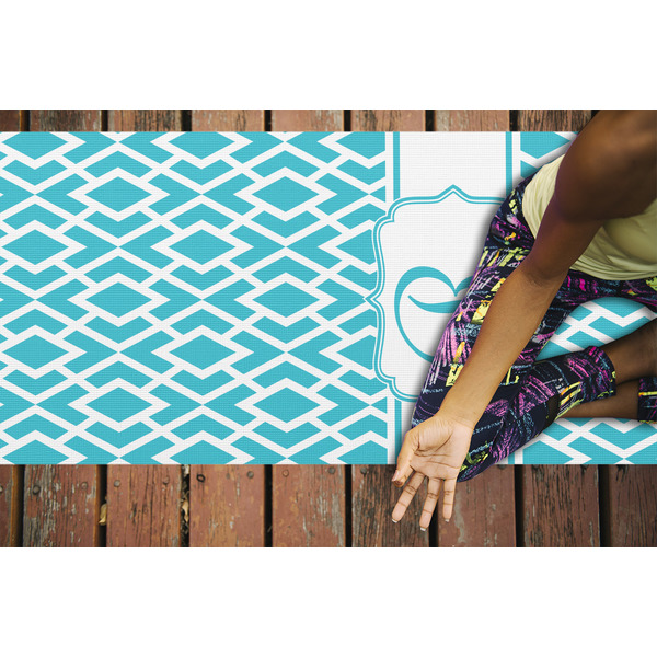 Geometric Diamond Yoga Mats - LIFESTYLE