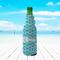 Geometric Diamond Zipper Bottle Cooler - LIFESTYLE