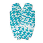 Geometric Diamond Zipper Bottle Cooler - Set of 4 (Personalized)