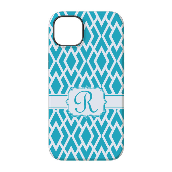 Geometric Diamond iPhone 14 Tough Case - Back