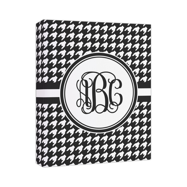 Custom Houndstooth Canvas Print - 11x14 (Personalized)