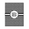 Houndstooth Wood Print - 11x14 (Personalized)