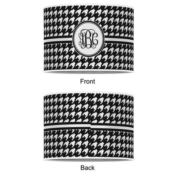 Houndstooth 12" Drum Lampshade - APPROVAL (Poly Film)