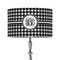 Houndstooth 12" Drum Lamp Shade - Fabric (Personalized)